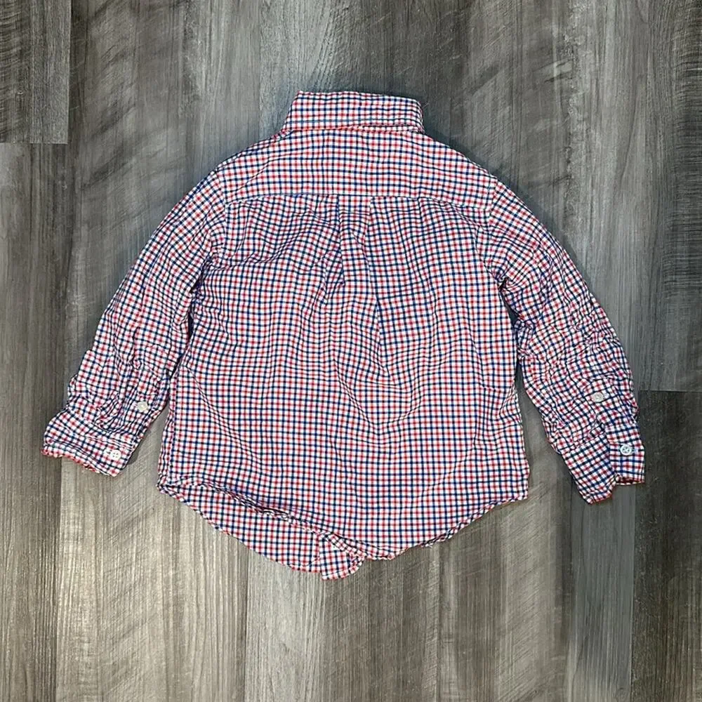Ralph Lauren Long Sleeve Button Down - 2/2T